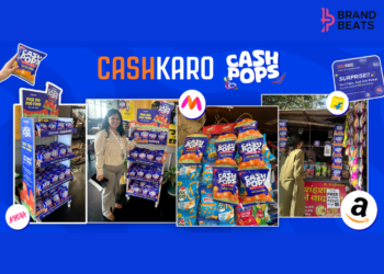 CashKaro has launched CashPops, a user acquisition initiative that combines fintech with a chips packet. Each CashPops pack includes a CashKaro coupon worth Rs. 65, redeemable instantly on the CashKaro app. There are no conditions. It functions as a simple way to give new users real cashback, consistent with CashKaro’s core proposition. With this launch, CashKaro becomes the fintech brand in India to use a physical FMCG-style pack for digital acquisition. CashKaro introduced CashPops to move beyond standard performance ads, referral prompts, and typical cashback communication. The concept is based on the idea: What if trying CashKaro was as easy as buying a packet of chips? By using an FMCG pack as a discovery method for fintech, CashKaro has created an offline-to-online acquisition funnel that is straightforward and immediate. “CashKaro has always believed that savings should be simple, exciting, and accessible. With CashPops, we wanted to bring the joy of discovering free money into the physical world. There’s something delightfully surprising about opening a chips packet and finding Rs.65 inside. It breaks the monotony of digital marketing and takes cashback to where the consumer actually is. Says Swati Bhargava, Co-Founder, CashKaro.” “We wanted to create a cultural moment something so weird that people had to talk about it. A fintech launching chips is exactly that. CashPops isn’t a snack; it’s a conversation starter. The idea was to show that cashback can be fun, tangible, and literally in your hands. And if a packet of chips can get someone to try CashKaro for the first time that’s the kind of disruption we love building. Says Ishan Agarwal, Director – Brand and  Creatives, CashKaro.”