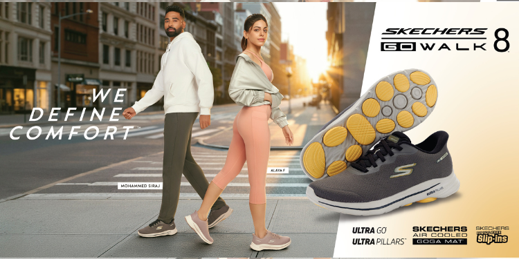 Skechers Brings Its Latest ‘GO WALK’ Range With Mohammed Siraj & Alaya F