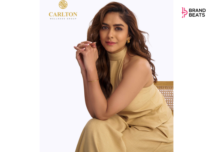 EBG Group Onboards Mrunal Thakur As Brand Ambassador For Carlton Wellness