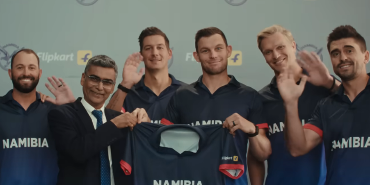 Flipkart Goes Offbeat, Backs Namibia For T20 World Cup Buzz