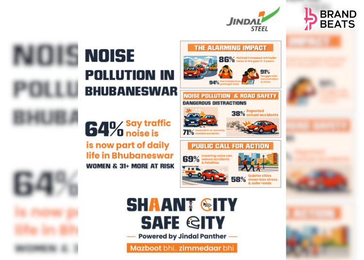 Jindal Panther Launches Campaign In Bhubaneswar To Address Noise Pollution & Road Safety