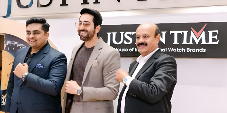 JUST IN TIME Names Ayushmann Khurrana As Brand Ambassador, Opens Flagship Boutique