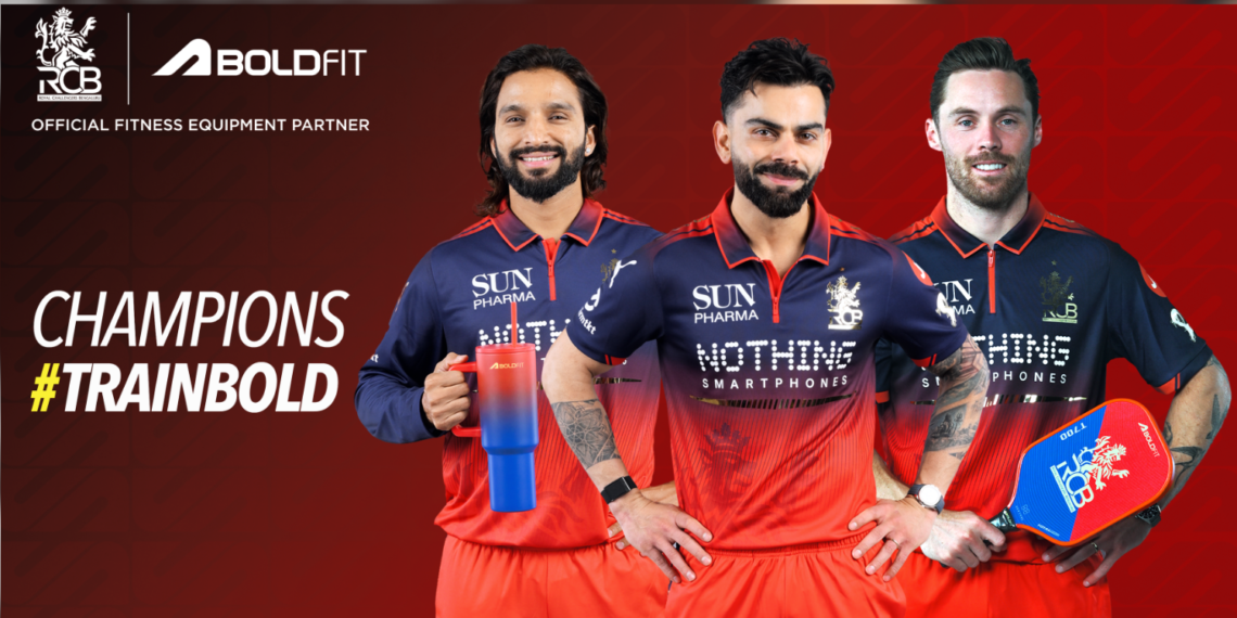 Boldfit Extends RCB Partnership, Introduces ‘Champions #TrainBold’ Campaign