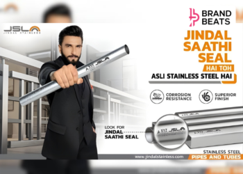 Jindal Stainless, Jindal Saathi Seal, Ranveer Singh, Amit Trivedi, Abhyuday Jindal, Vijay Sharma Jindal Stainless Saathi Seal campaign, Jindal launches campaign, Ranveer Singh Jindal Stainless ad, Saathi Seal introduced, Focus on authenticity, Consumer awareness push