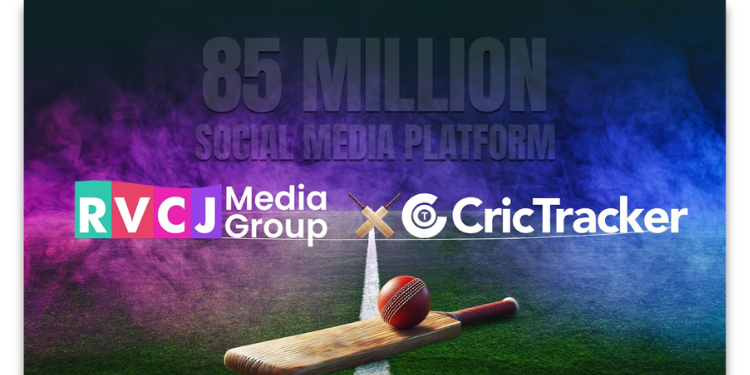 RVCJ Group Partners With CricTracker To Build 85 Million Strong Sports Content Network