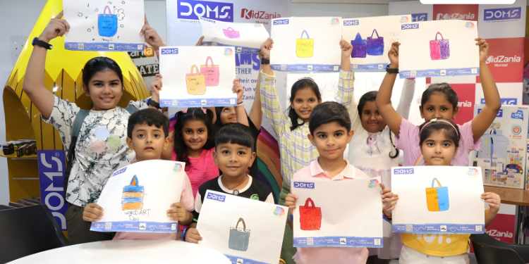 DOMS Marks World Art Day With KidZania Initiative The World Is Your Canvas