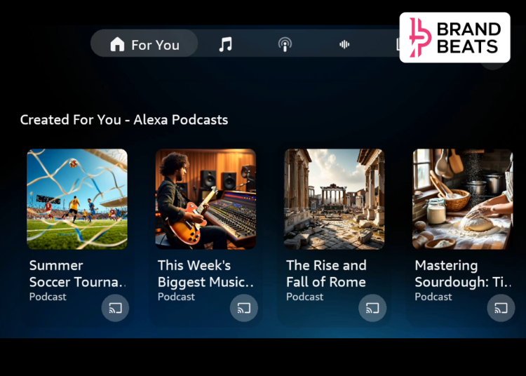 Amazon Turns Alexa Into An AI Podcast Creator With New ‘Alexa Podcasts’ Feature