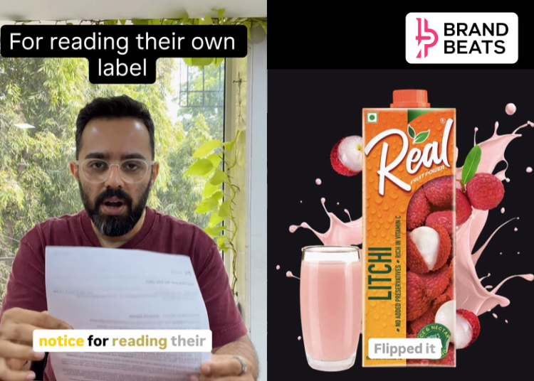 Avanish Agarwal’s Video Discussing Dabur Real Label Draws Legal Notice Claim