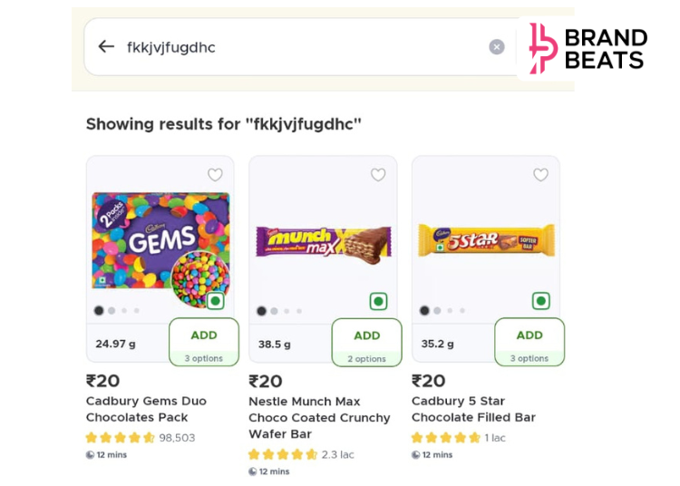 Blinkit's Search Bar Is Going Viral for Understanding Toddler Gibberish