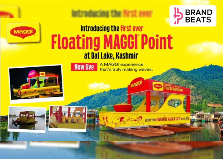 Maggi Sets Up First-Ever Floating Maggi Point On Kashmir's Dal Lake