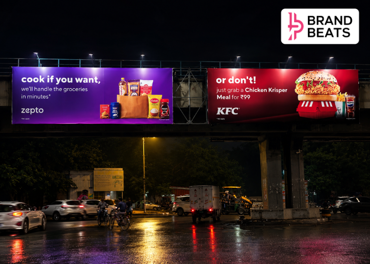 Zepto & KFC Turn The Everyday Dinner Dilemma Into A Witty OOH Campaign