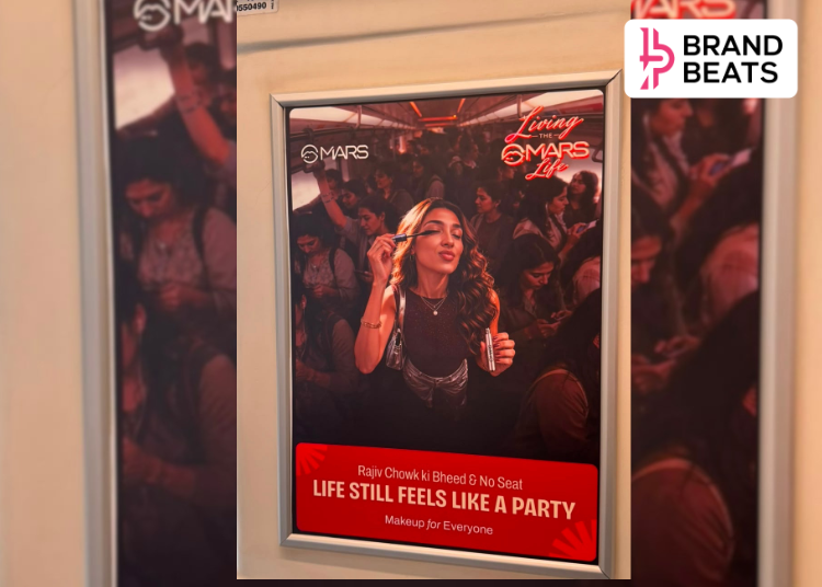 MARS Cosmetics Takes #LivingTheMARSLife Campaign To Delhi Metro