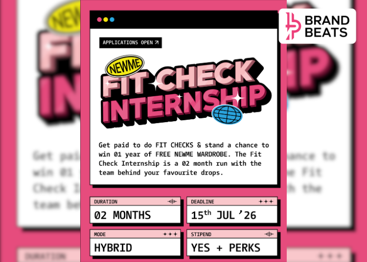 NEWME Unveils ‘Fit Check Internship’ To Recruit Gen-Z Fashion Creators Across India