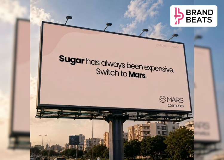 MARS Cosmetics Turns Rising Sugar Prices Into A Cheeky Beauty Brand Dig