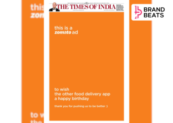 No Name Needed: Zomato Lets Orange Do The Talking In Its Birthday Wish For Swiggy