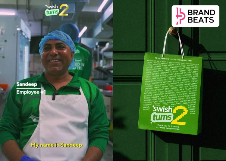 Swish Marks Its Second Anniversary, Honours Employee No. 1 Sandeep & Early Customers