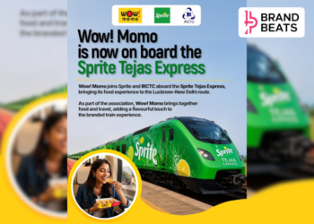 Wow! Momo Joins Sprite & IRCTC Aboard Branded Tejas Express On Lucknow Delhi Route