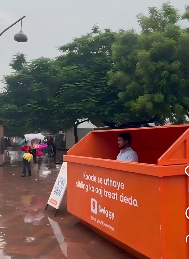 Swiggy Packs A Classic ‘Kooda Se Uthaye Sibling’ Taunt Into A Literal OOH Roast