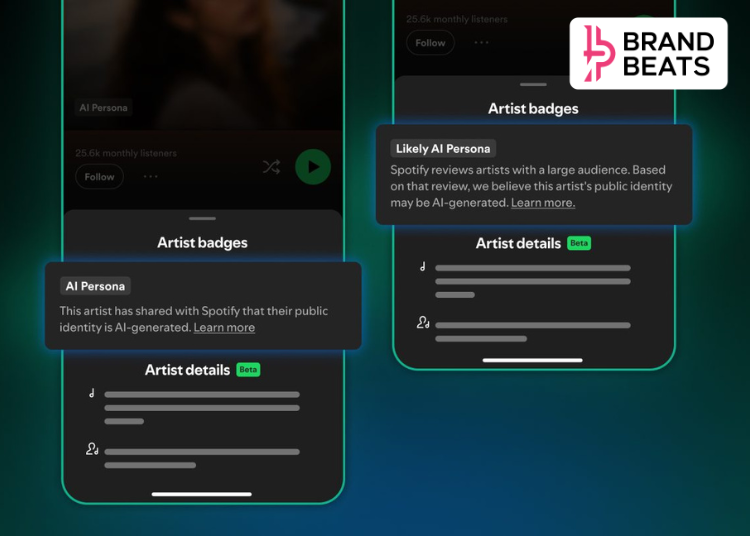 Spotify To Label AI-Generated Artist Identities With New AI Persona Badge