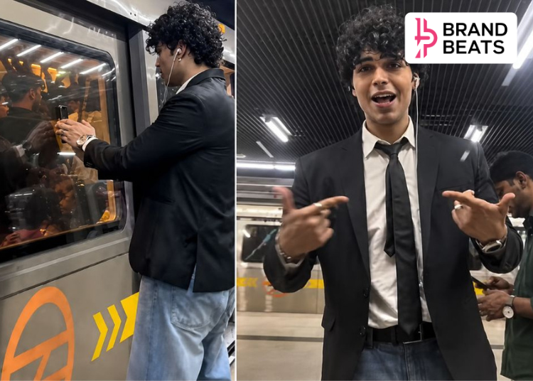 Delhi Metro Flags Viral ‘Phone Sticking’ Trend, Warns Creators Over Safety Risks
