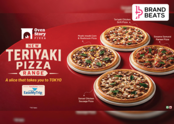 EaseMyTrip & Oven Story Partner For Tokyo Trip Giveaway With Teriyaki Pizza Campaign
