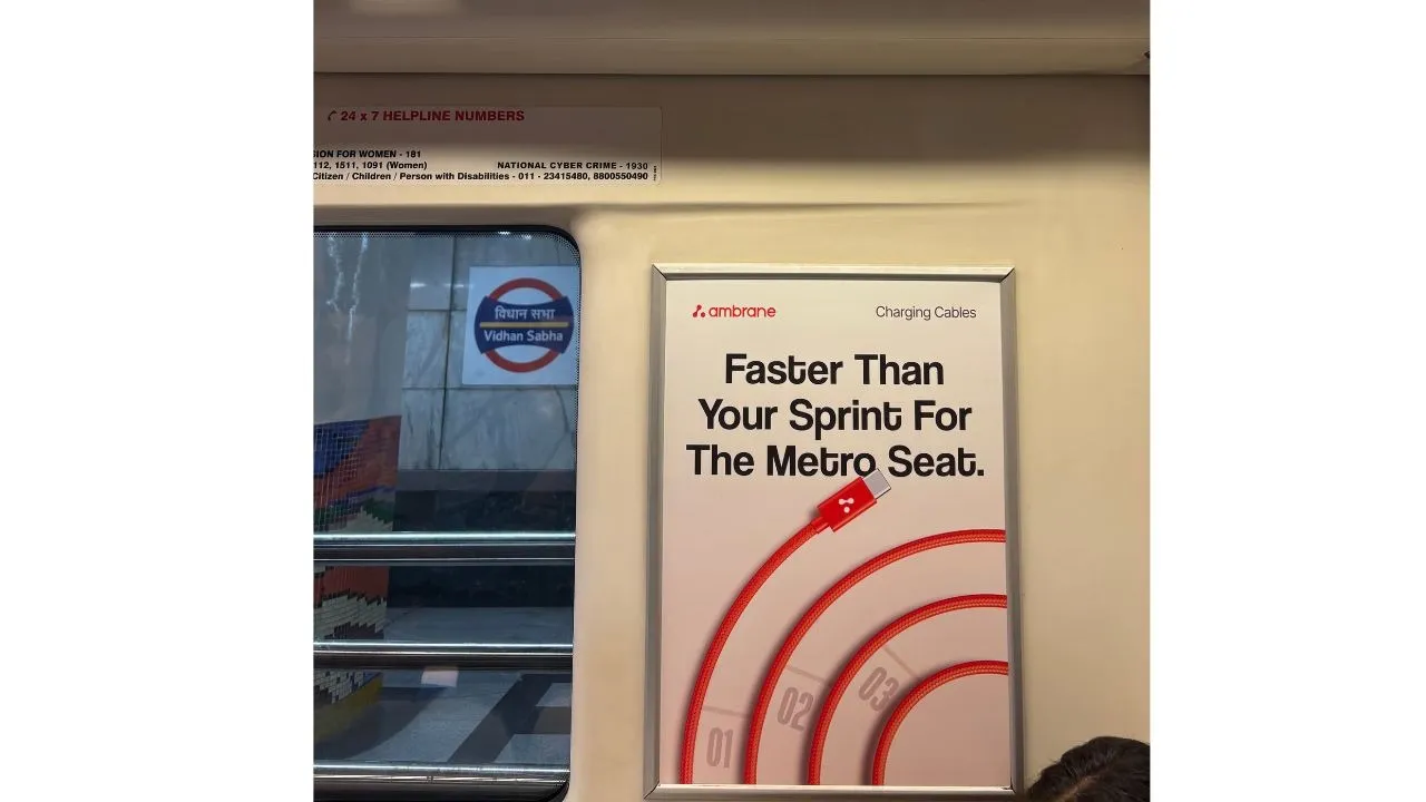 Ambrane Takes A Dig At Exes, Tangled Cables & Daily Chaos In Delhi Metro Campaign