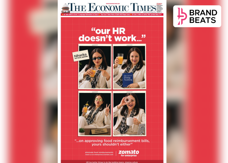 Zomato Says Its HR ‘Doesn’t Work’ In Its Latest Print Ad, Here’s The Catch