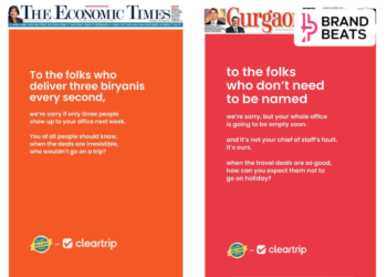 Cleartrip’s Big Billion Days Ads Take A Swipe At Zomato & Swiggy With The Promise Of Empty Offices