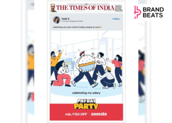 Zomato Brings A Fake LinkedIn Post To Print With Its ‘PAYDAY PARTY’ Food Offer
